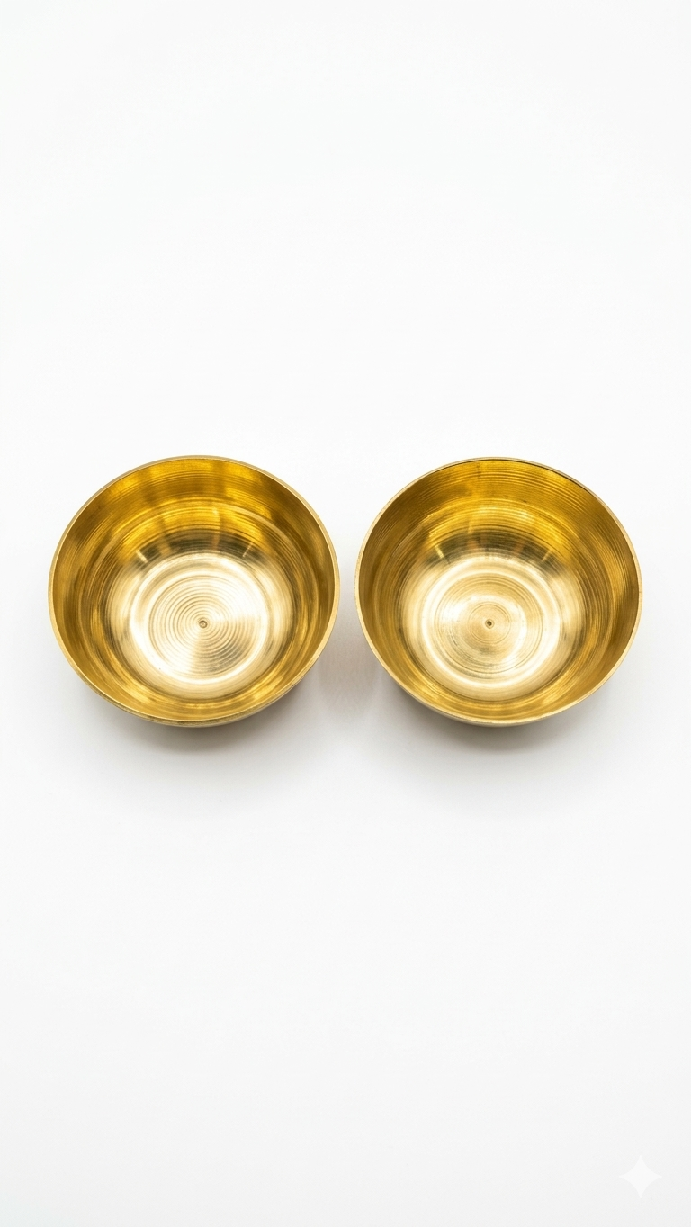 Premium Brass Pooja Thali Set with Complete Accessories