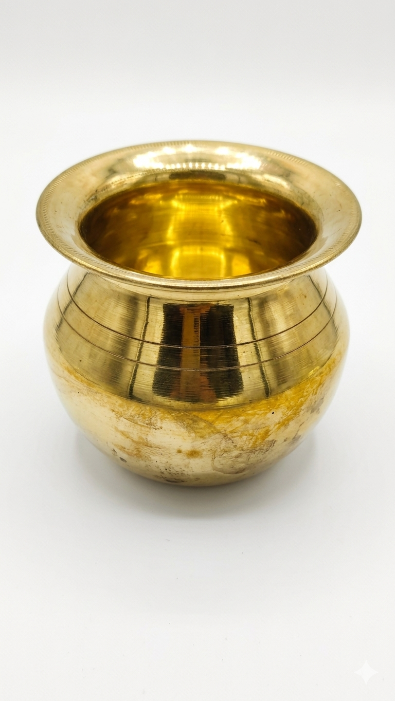 Premium Brass Pooja Thali Set with Complete Accessories
