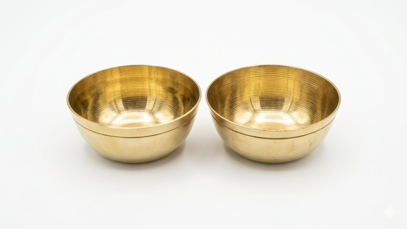Premium Brass Pooja Thali Set with Complete Accessories