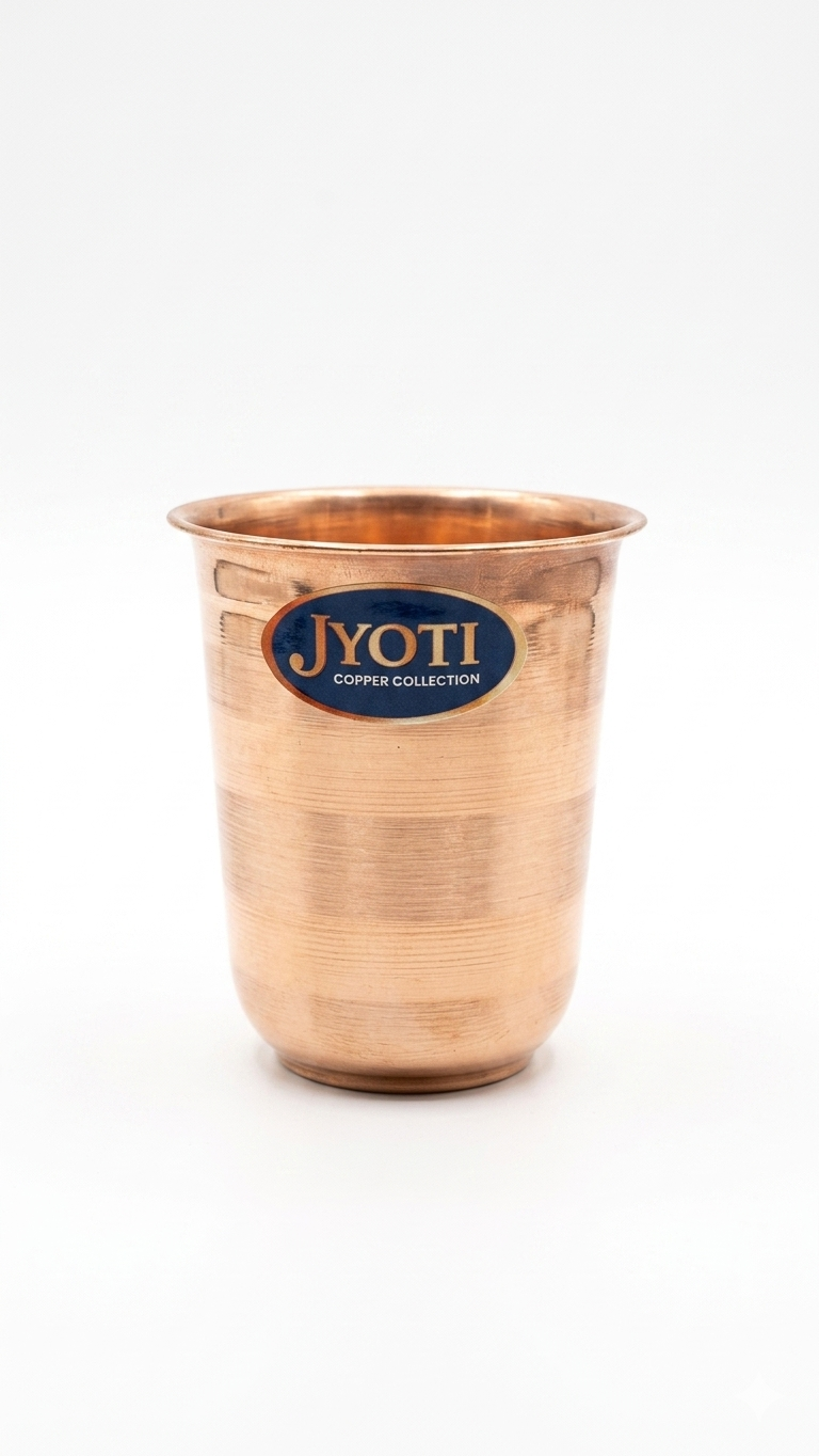 Premium Copper Water Jug Set with 6 Glasses – Pure Copper Drinkware